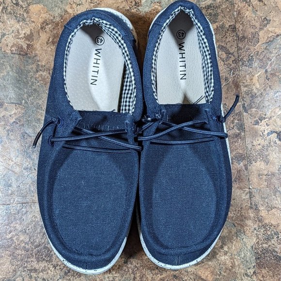 New Whitin shoes size 43/US 10 Navy SUPER COMFY!! - Picture 3 of 8